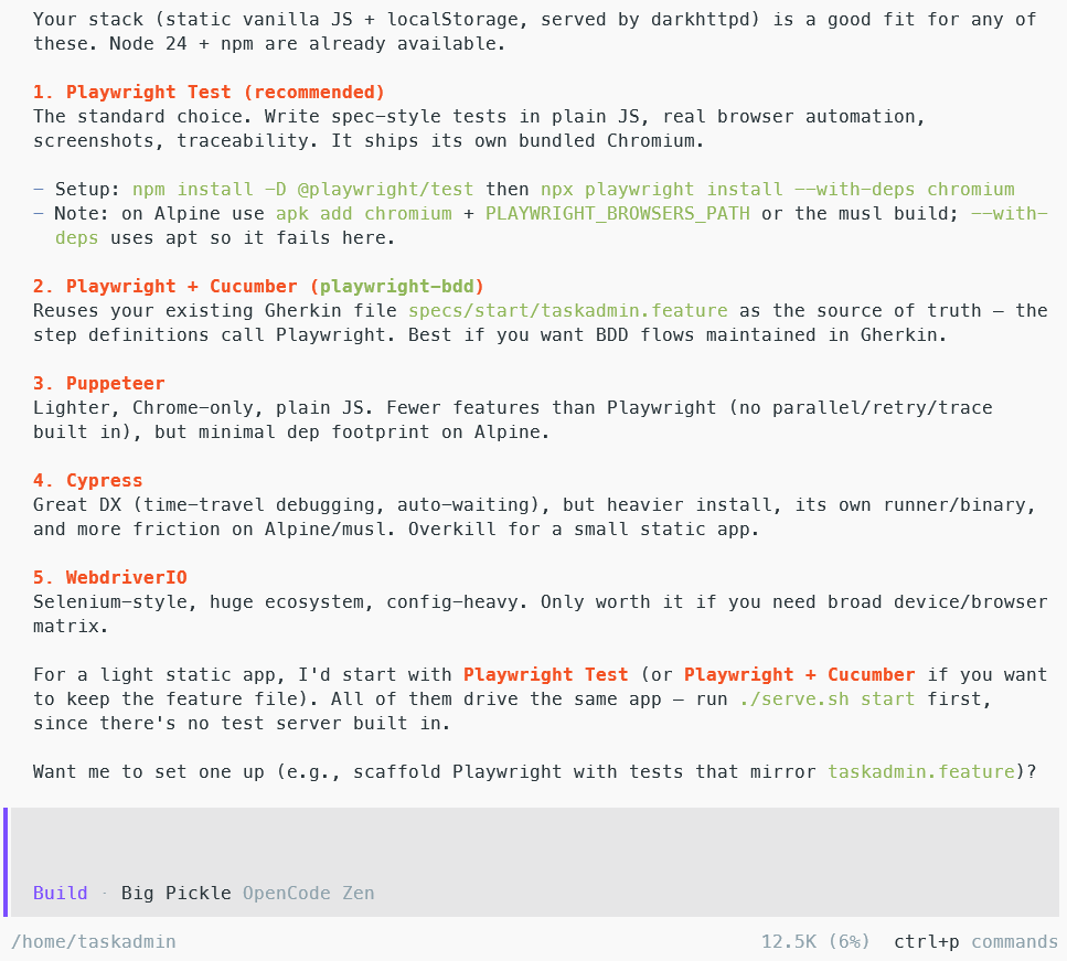 The user story